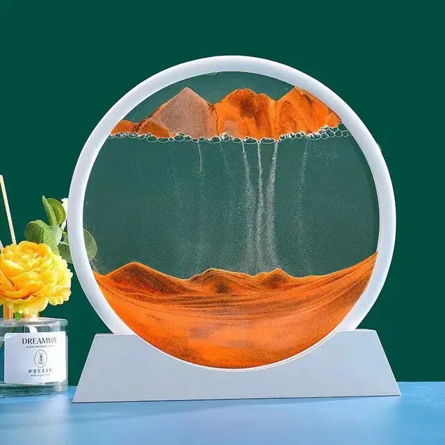 3D Moving Sand Art Decor Dekoré