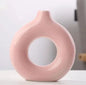 Ceramic Donut Vase Dekoré