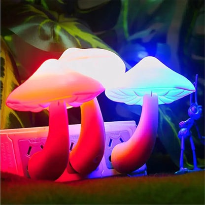 Mushroom Night Light with Sensor Dekoré