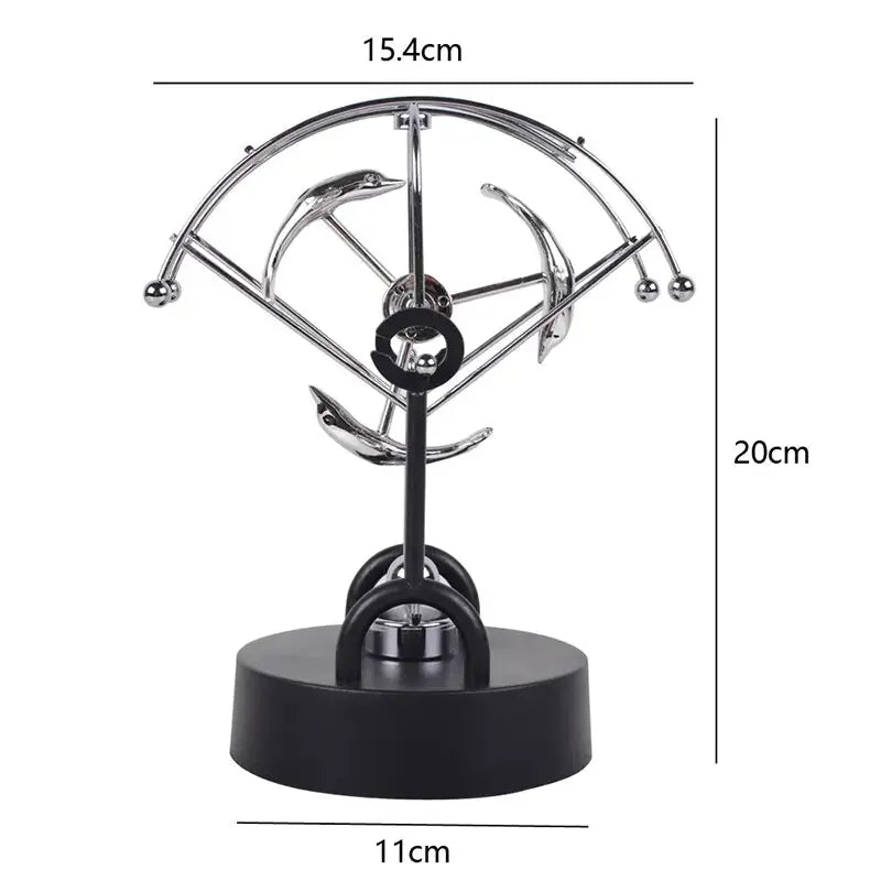 Newton Pendulum Miniature Physics Decor Dekoré