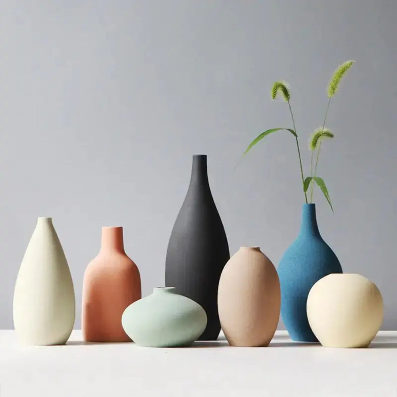 Nordic Ceramic Vases Dekoré