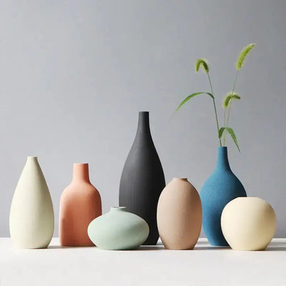 Nordic Ceramic Vases Dekoré