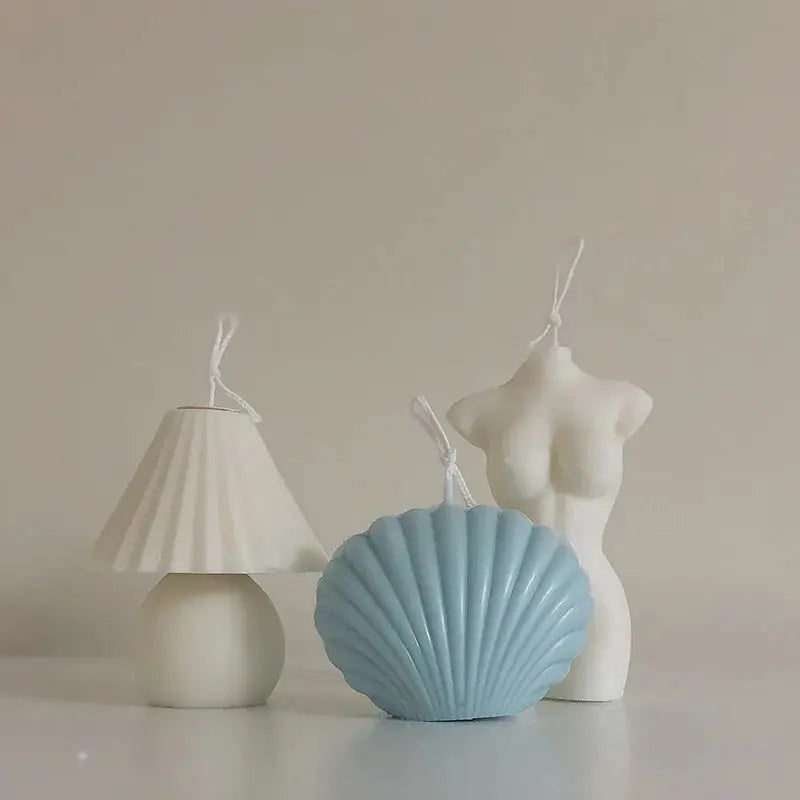 Shell Candle: Versatile Home Decoration & Gift Dekoré