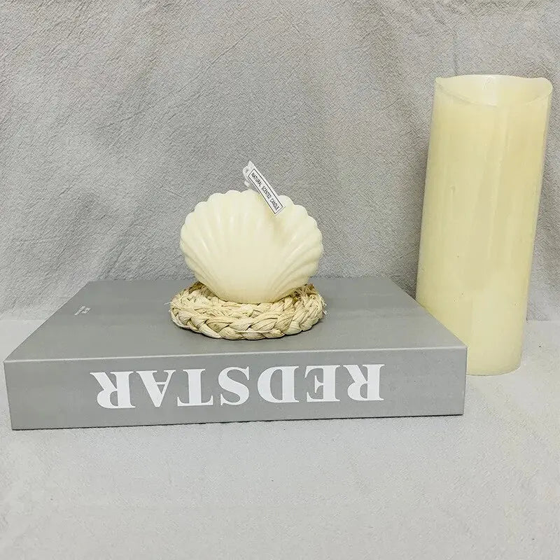 Shell Candle: Versatile Home Decoration & Gift Dekoré